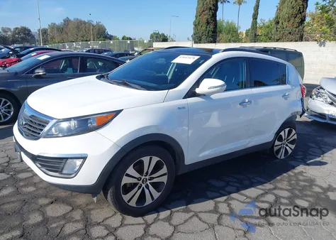 2013 Kia Sportage Ex from USA, damaged, VIN KNDPCCA20D7497491